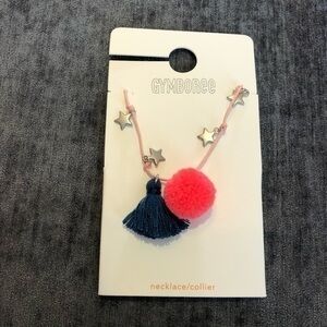 Gymboree Necklace Stars, Pom Pom & Tassel NWT